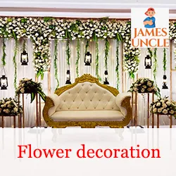 Flower decoration Mr. Sukhendu Mondal in Ichapur Nawabganj